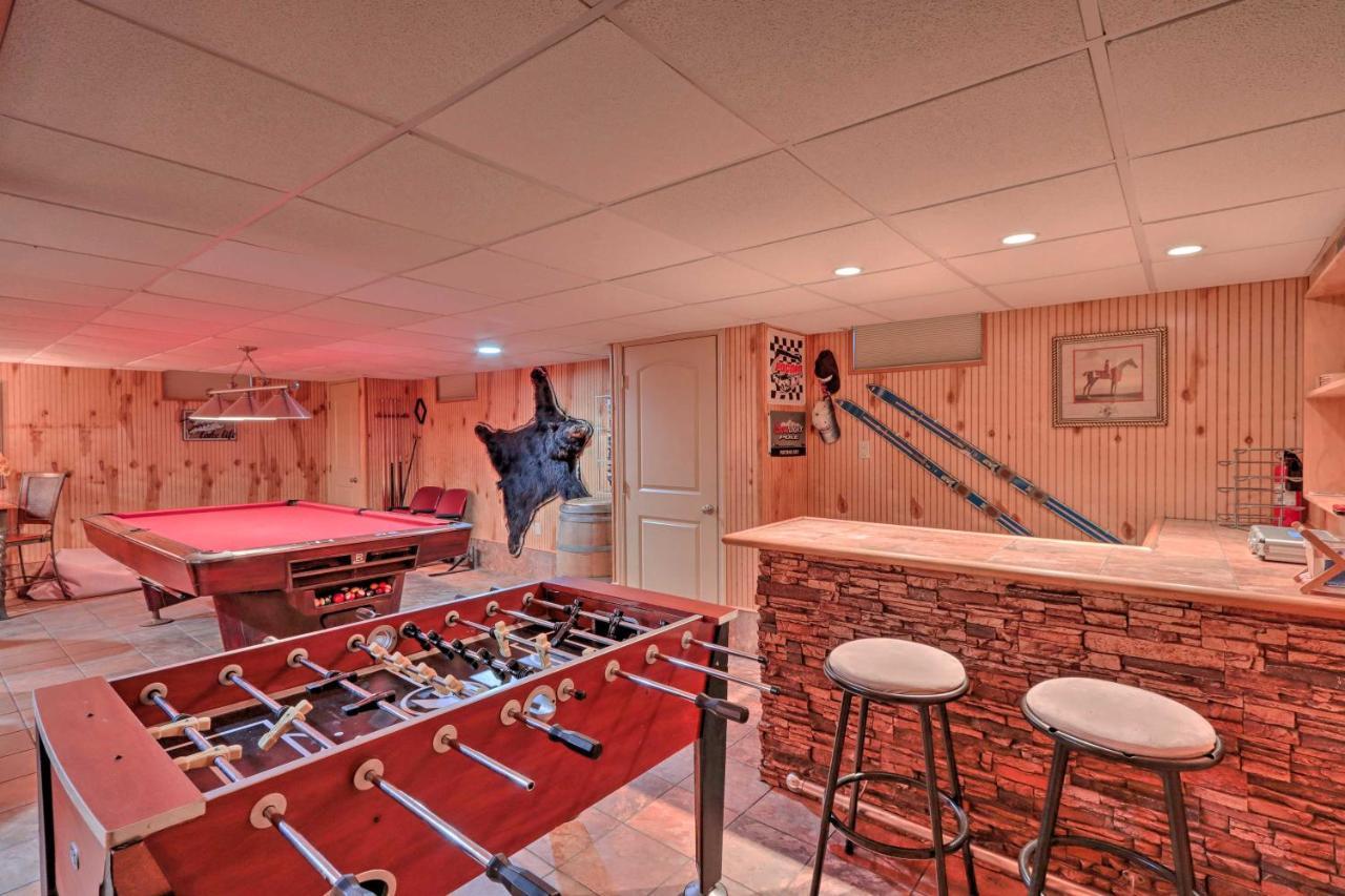 Poconos Home With Game Room Walk To Lake Harmony! Exteriér fotografie