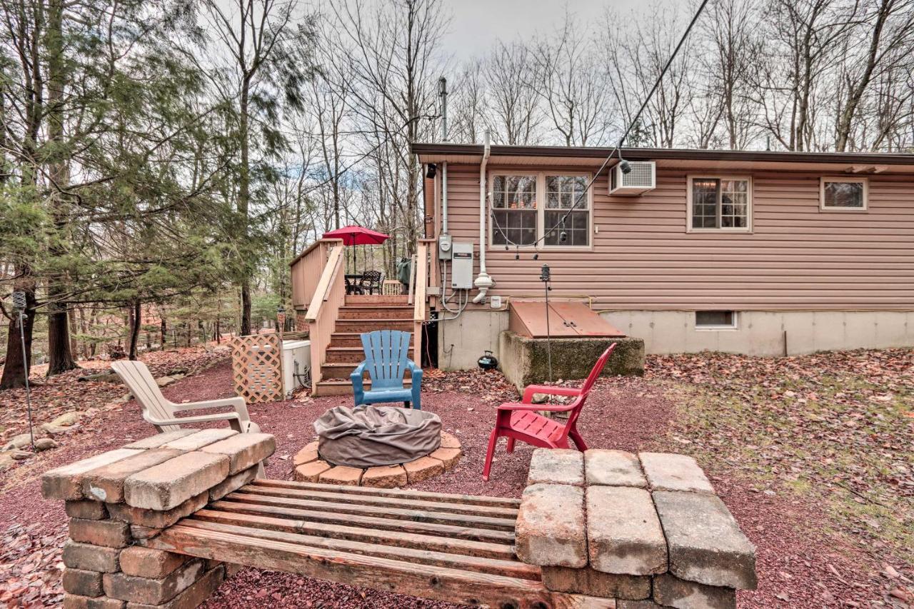 Poconos Home With Game Room Walk To Lake Harmony! Exteriér fotografie