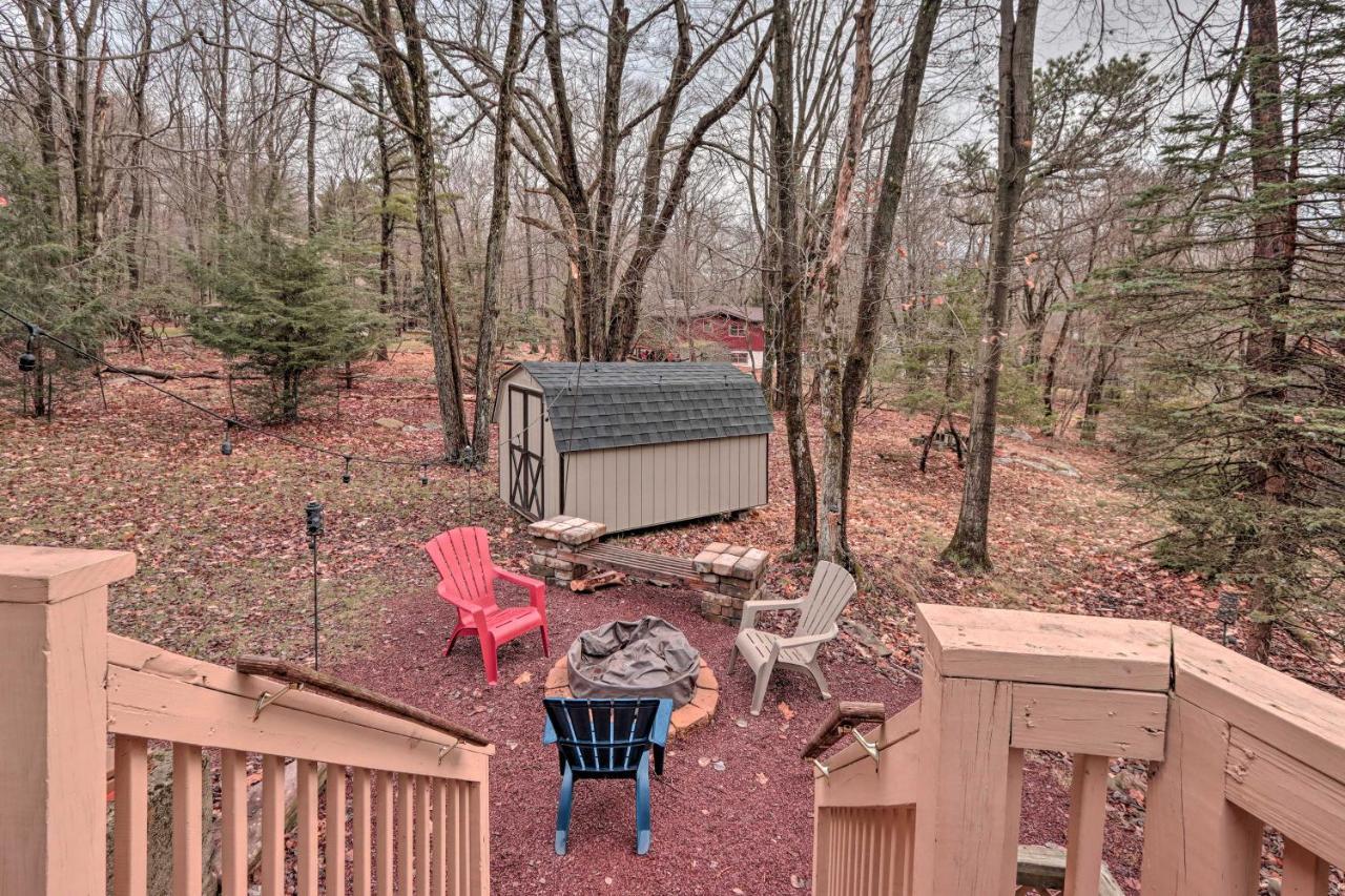 Poconos Home With Game Room Walk To Lake Harmony! Exteriér fotografie